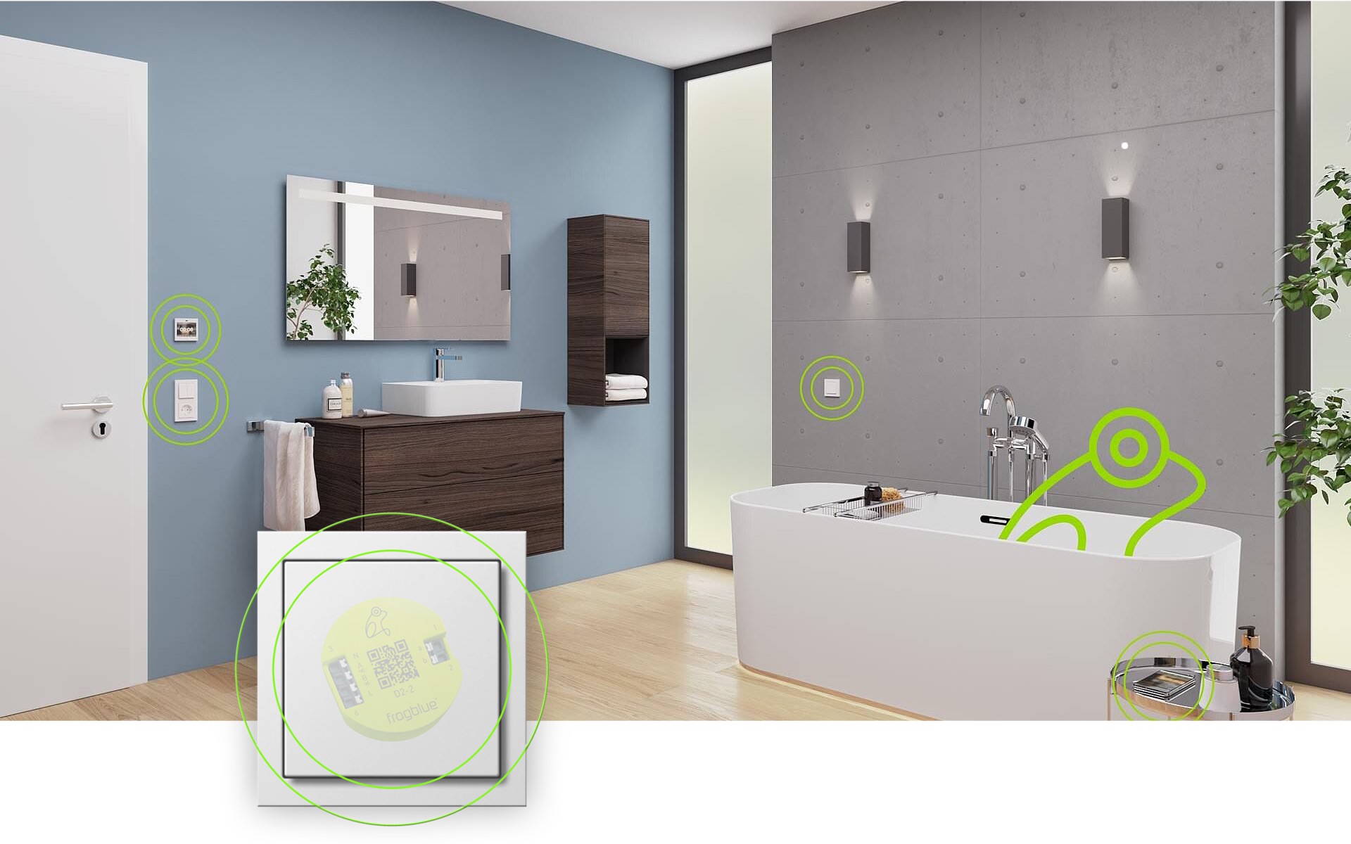 Frogblue smart home installation saving energy and money